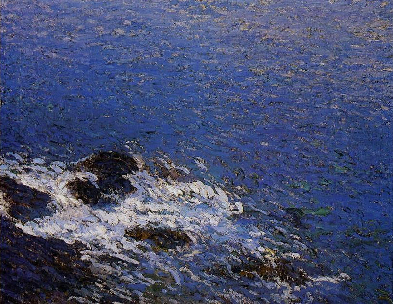 Evening at Collioure – Henri Martin Tablo