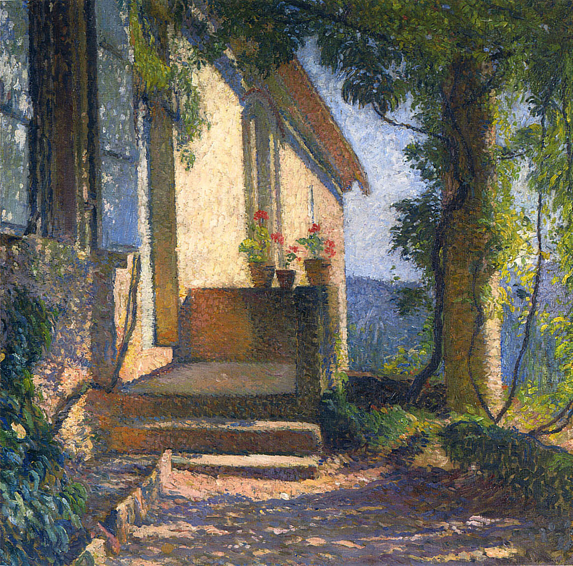 Facade of the House Henri Martin tablo - Dekolata