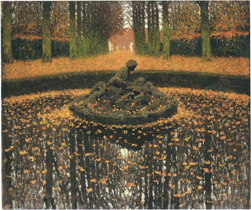 Fountain of the Versailles Queen (1920) Henri Martin tablo - Dekolata