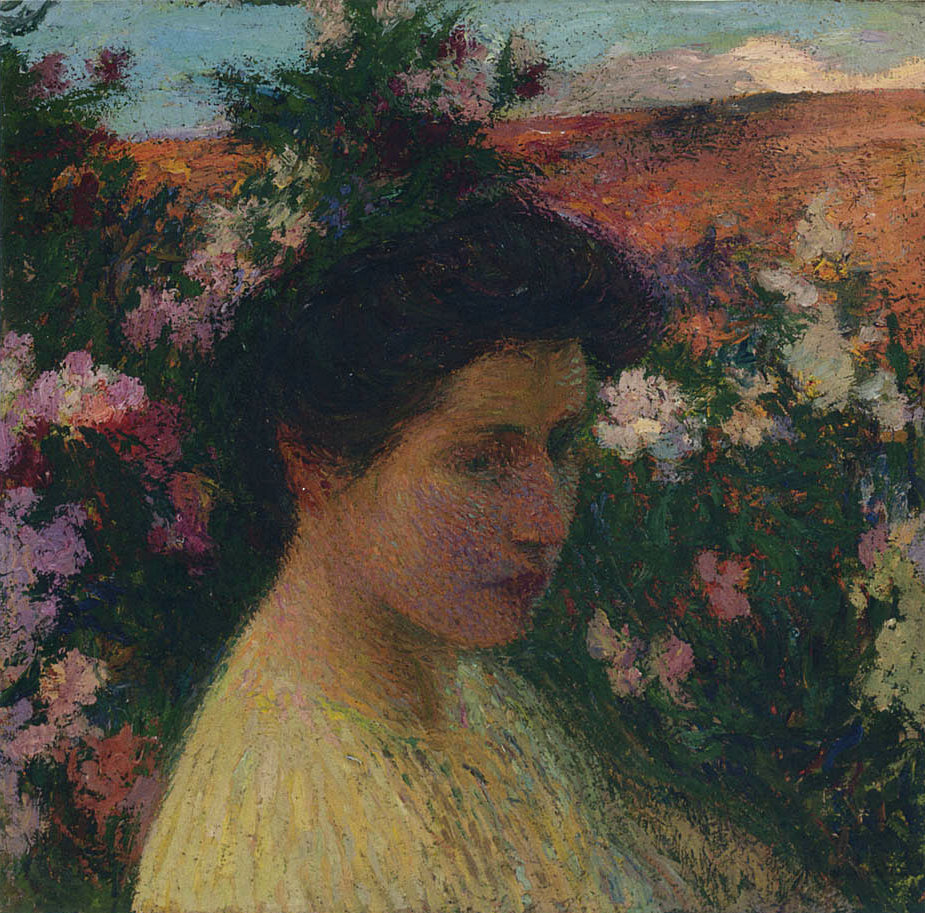 In Flowers Henri Martin tablo - Dekolata