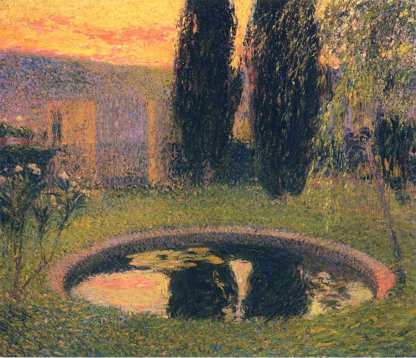 In the Garden – Henri Martin Tablo