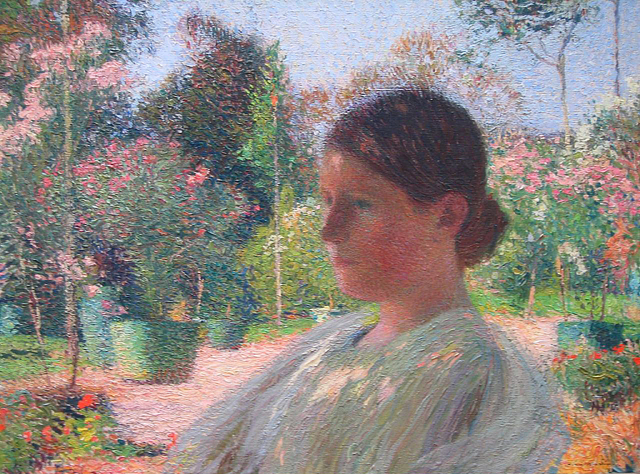 In the Garden (1904) Henri Martin tablo - Dekolata