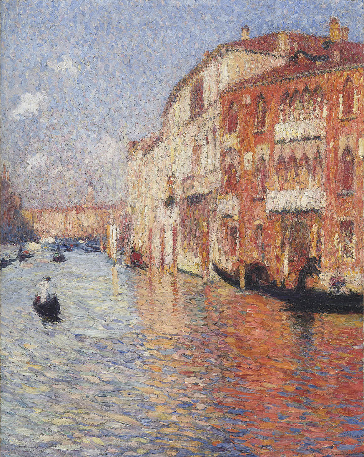 Jaune Palace in Venice – Henri Martin Tablo