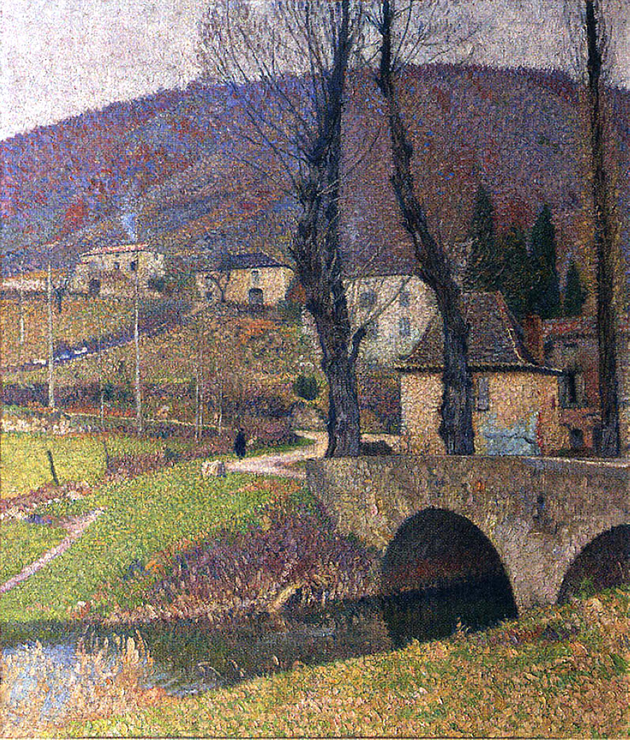 Labastide du Vert Village Henri Martin tablo - Dekolata