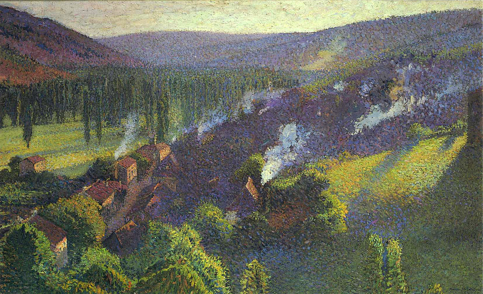 Labastide du Vert in the Lot – Henri Martin Tablo