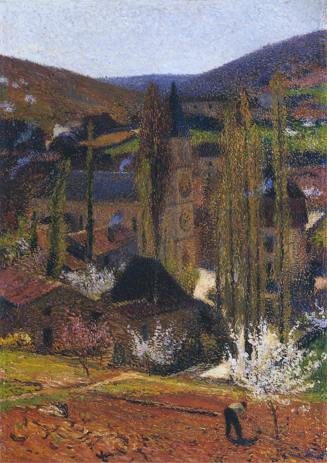 Labastide du Vert near Presbytere Henri Martin tablo - Dekolata