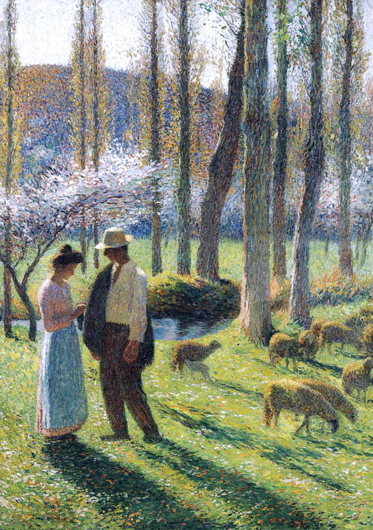 Lovers Henri Martin tablo - Dekolata