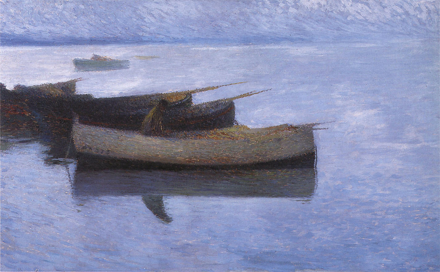 Marine Grey Weather Henri Martin tablo - Dekolata
