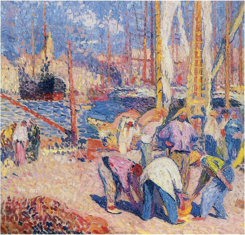 Marseilles Henri Martin tablo - Dekolata