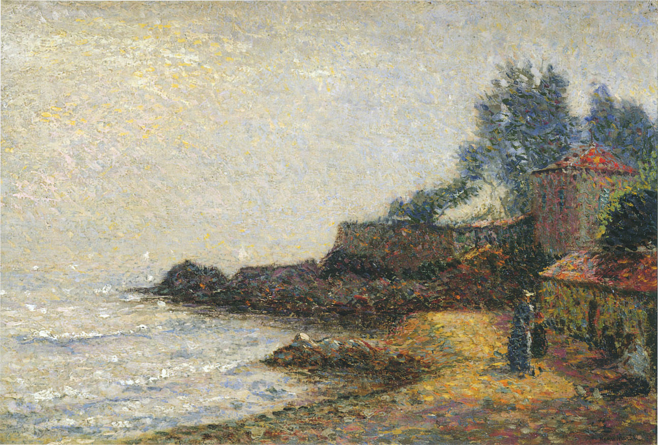 Mediterranean landscape Henri Martin tablo - Dekolata