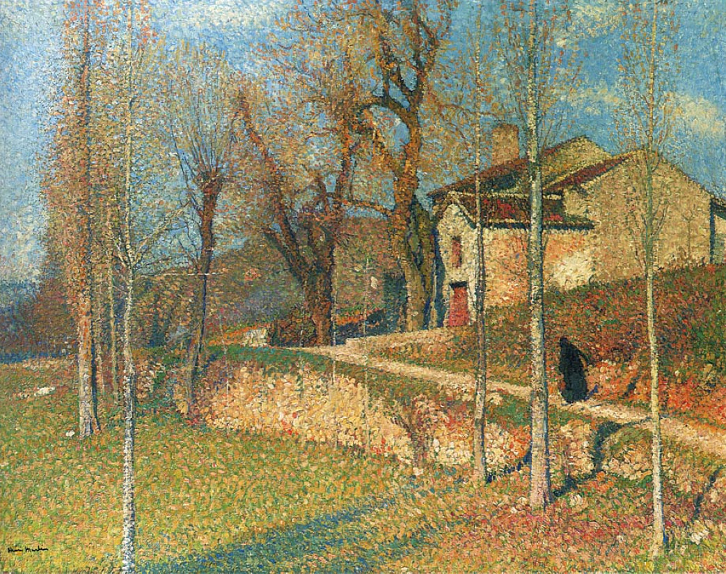 Near Colliure in Twilight Henri Martin tablo - Dekolata