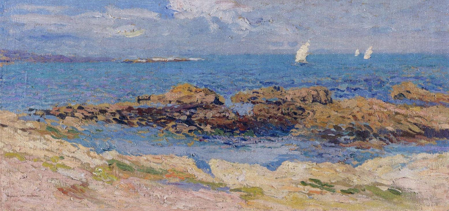 Near Saint Malo Henri Martin tablo - Dekolata