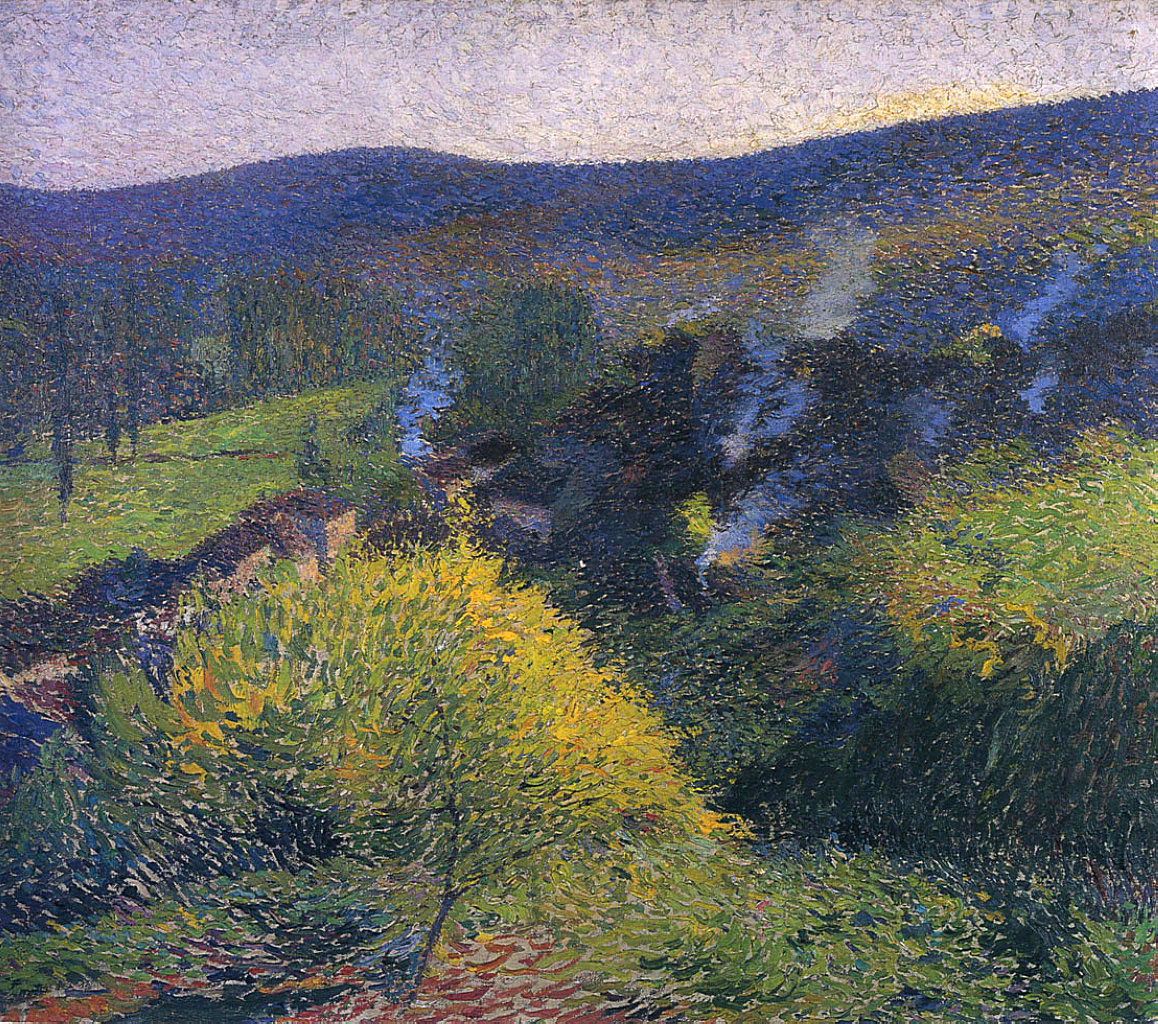 Night at the Chaumier Henri Martin tablo - Dekolata