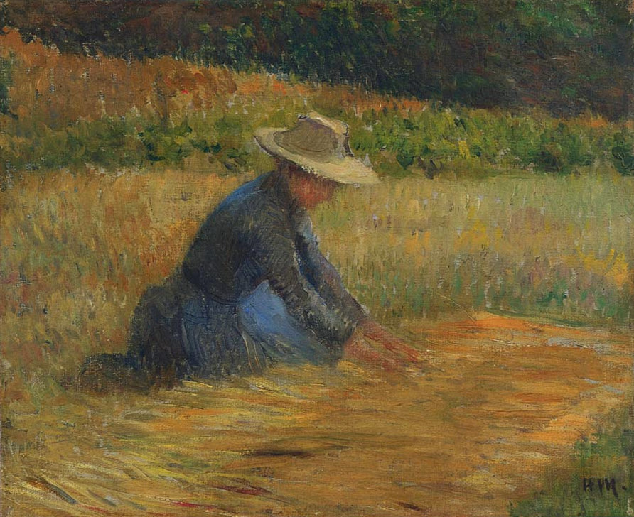 Peasant Woman in the Fields – Henri Martin Tablo