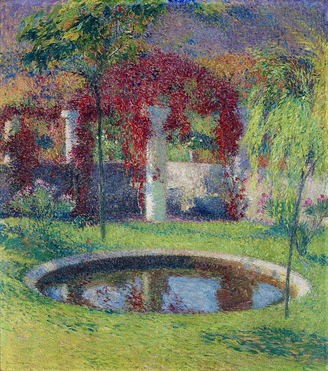 Pool Near Tonnelle de Marquayrol – Henri Martin Tablo