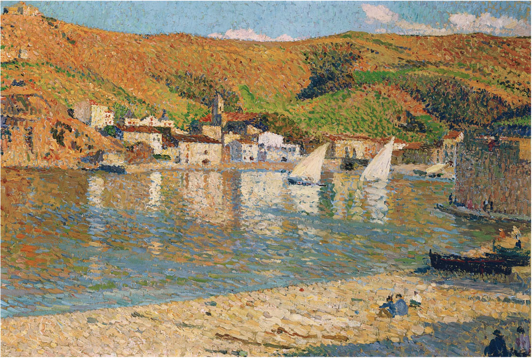 Port Collioure Henri Martin tablo - Dekolata