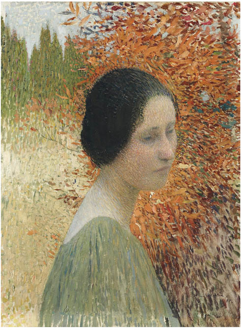 Portrait of a woman Henri Martin tablo - Dekolata