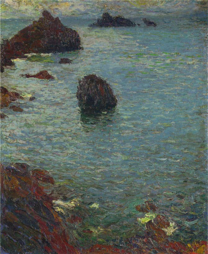 Recifs (1920) Henri Martin tablo - Dekolata