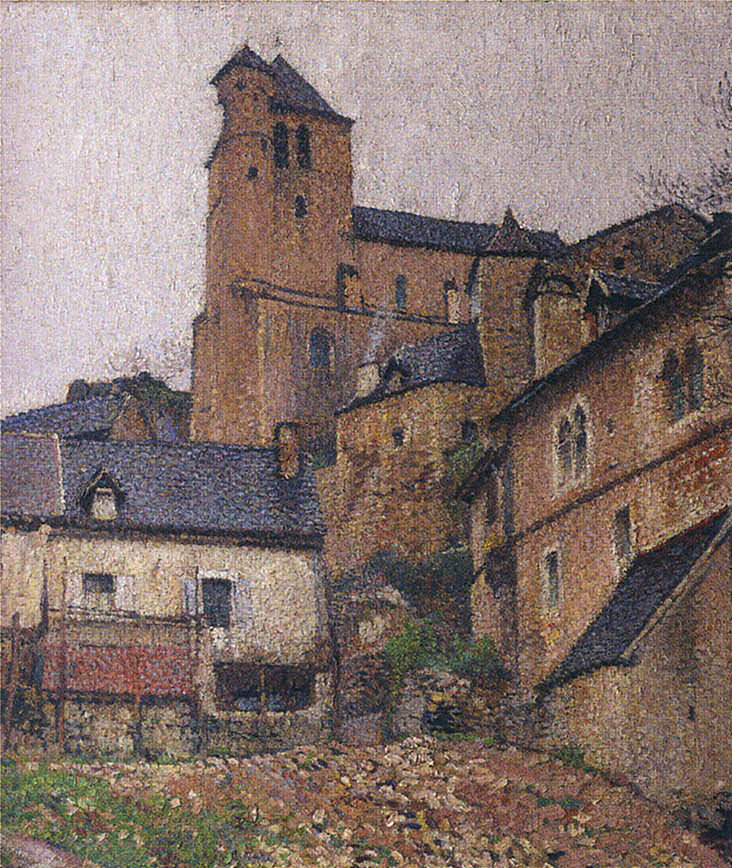 Saint Cirq Lapopie Square Henri Martin tablo - Dekolata