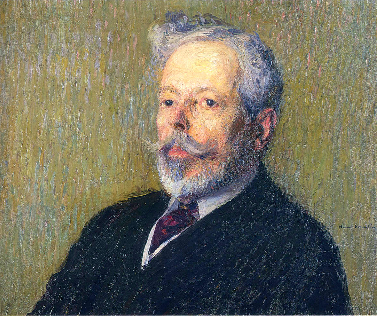 Self Portrait – Henri Martin Tablo