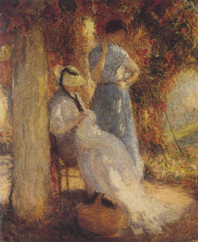 Sewing at Marquayrol Henri Martin tablo - Dekolata