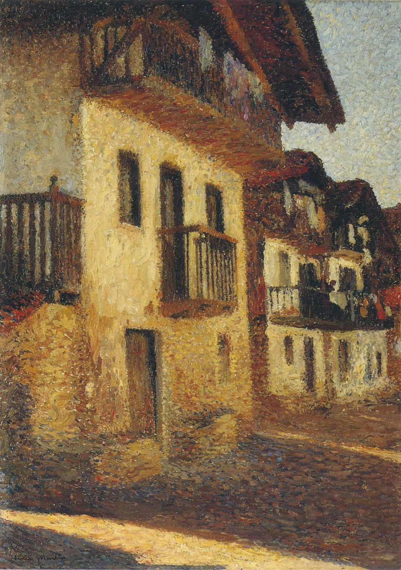 Street in the Village – Henri Martin Tablo