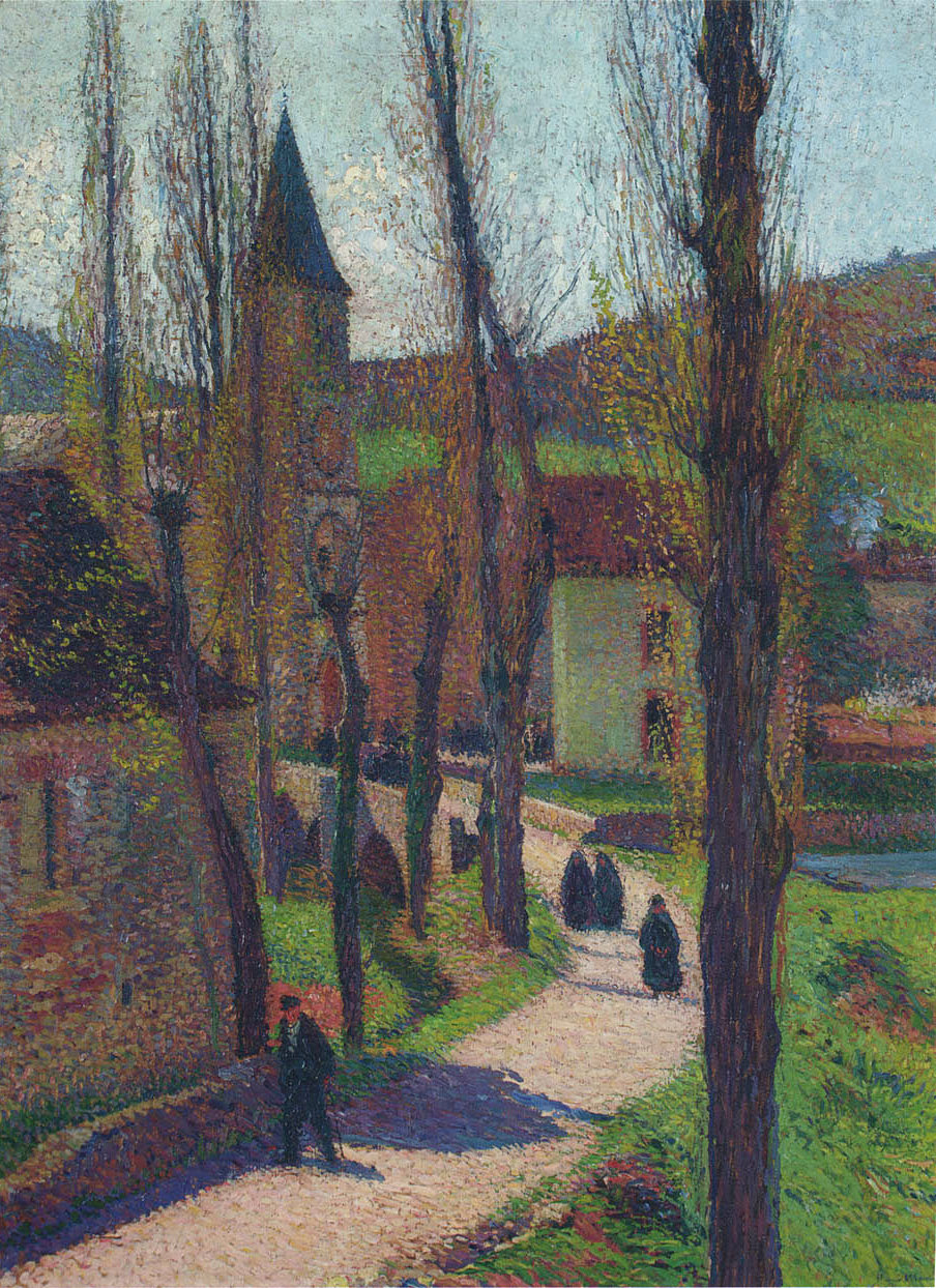 The Church in Labastide du Vert Henri Martin tablo - Dekolata