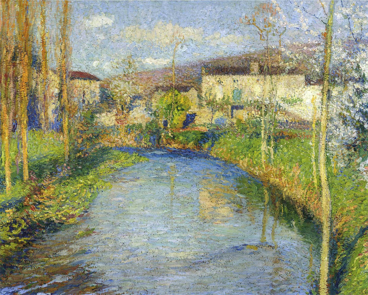 The Green Lot – Henri Martin Tablo
