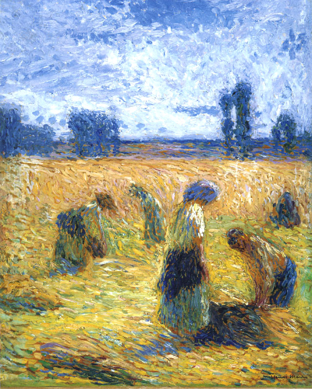 The Harvest Henri Martin tablo - Dekolata