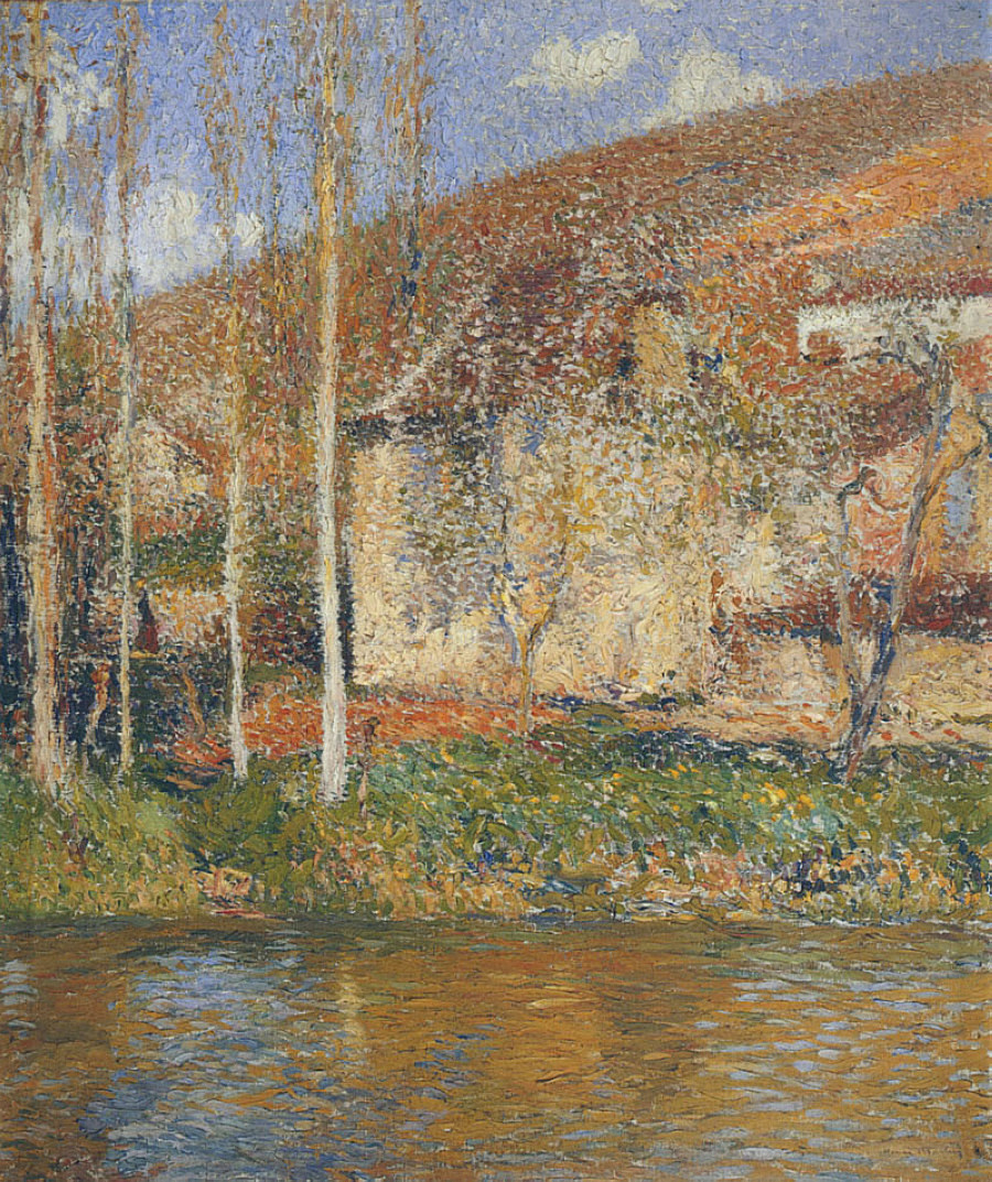 The House on Water Henri Martin tablo - Dekolata