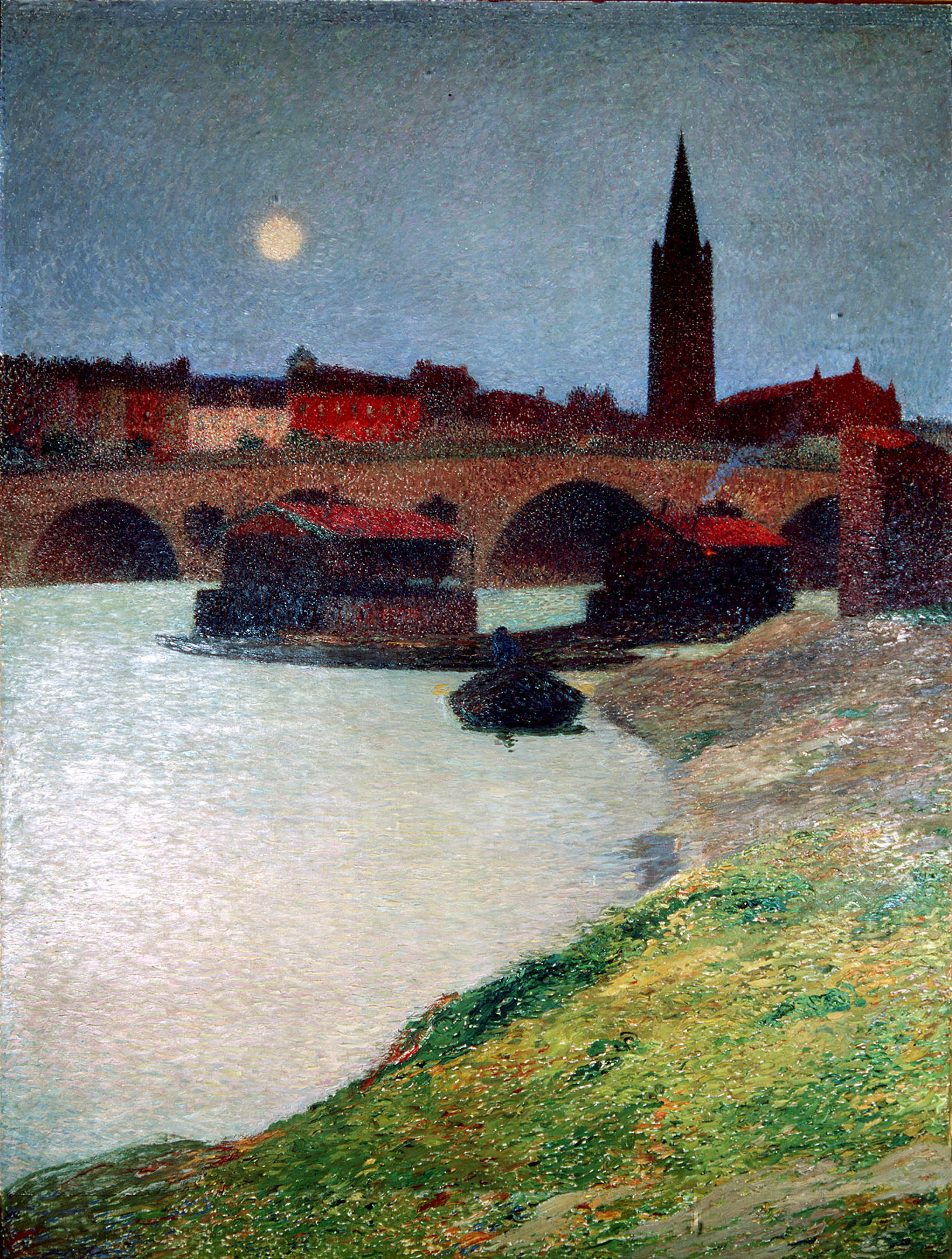 The New Bridge and Dalbade Henri Martin tablo - Dekolata