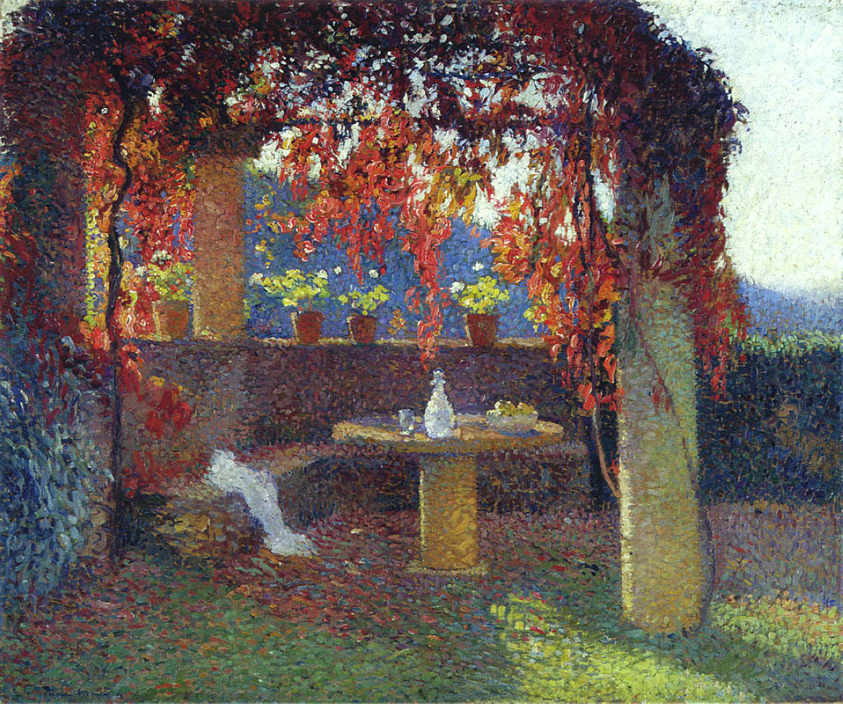 The Pergola – Henri Martin Tablo