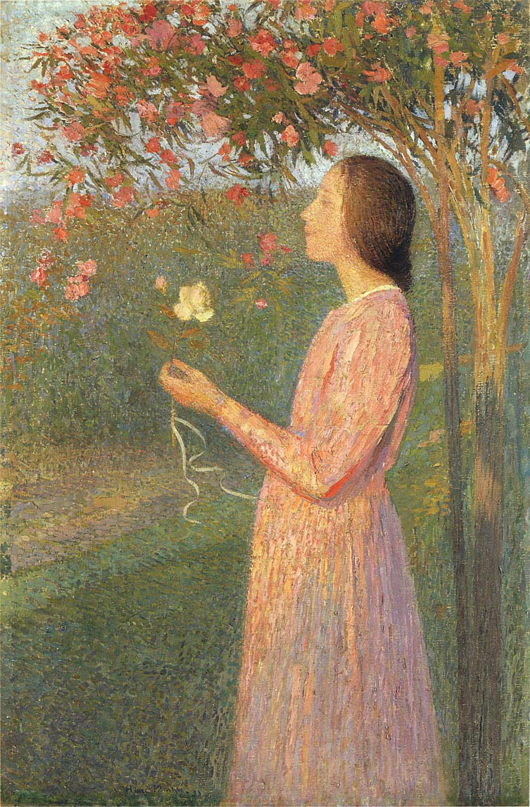 The Rose Robe Henri Martin tablo - Dekolata