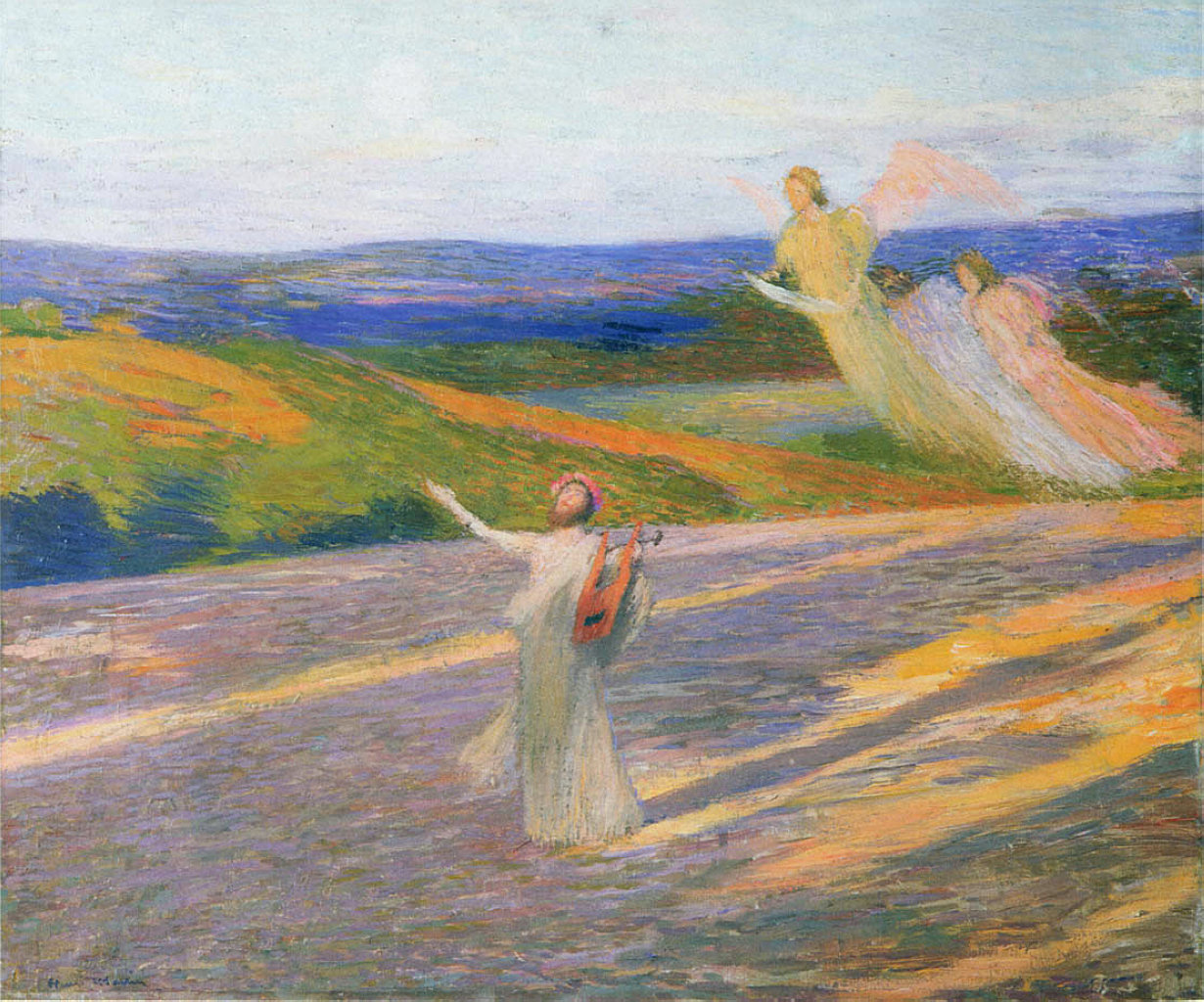 The Song of Orpheus – Henri Martin Tablo