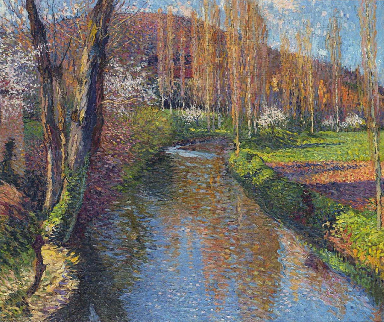 The Vert Henri Martin tablo - Dekolata