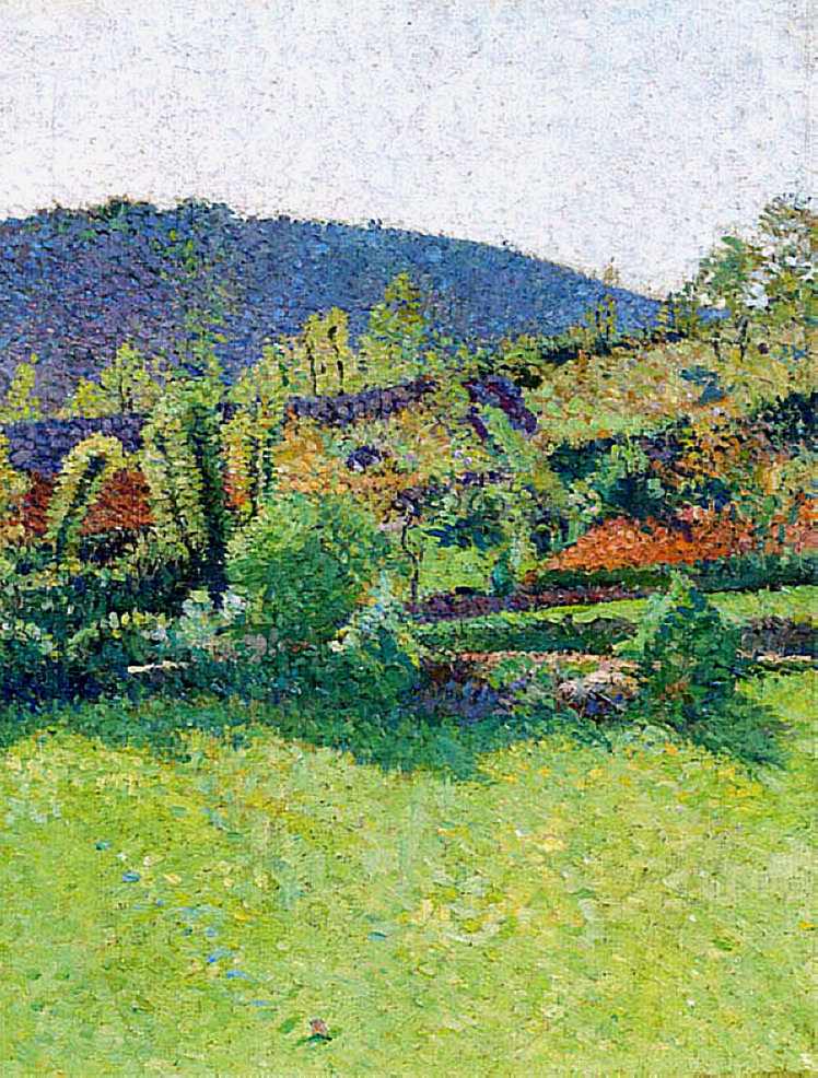 The Way to the Marquayrol – Henri Martin Tablo