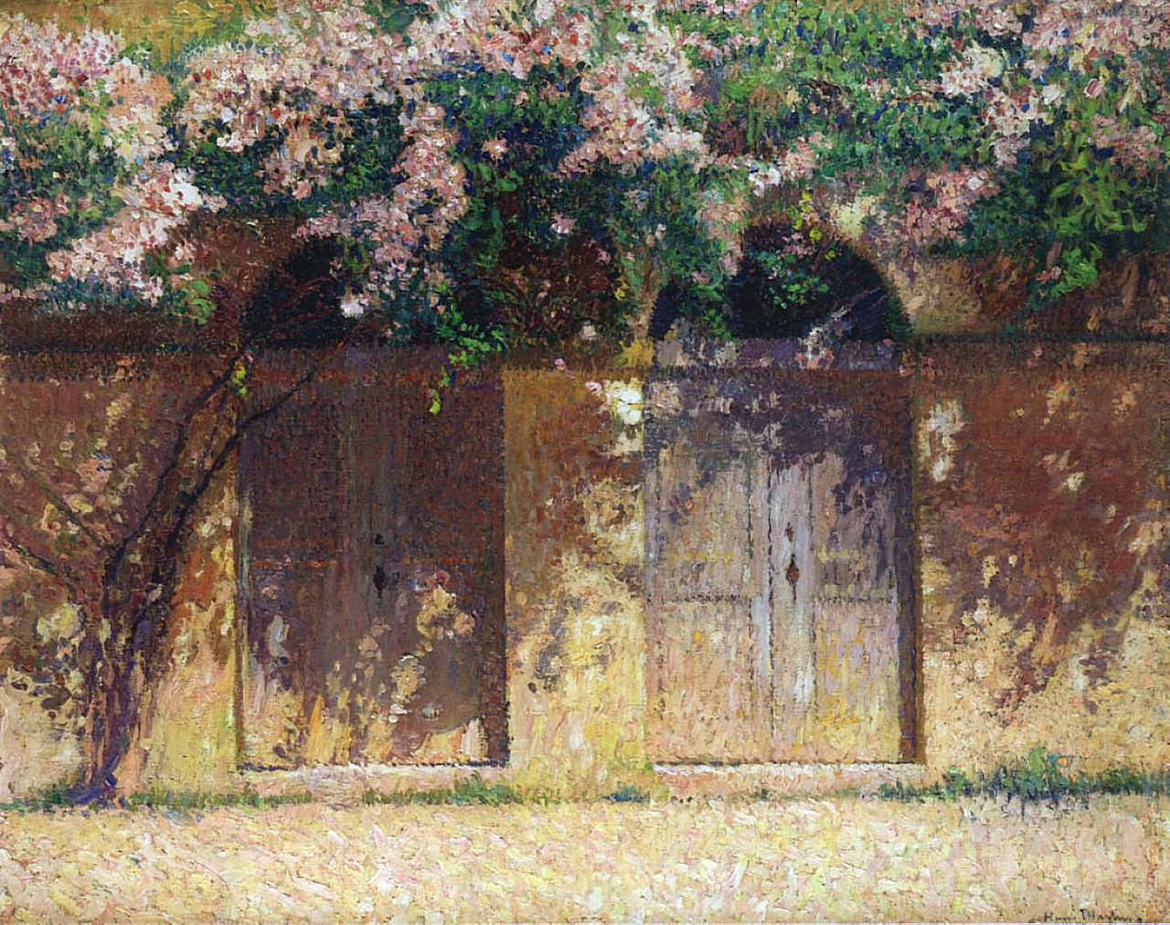 The Wisteria Henri Martin tablo - Dekolata