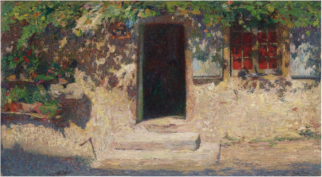 The open door – Henri Martin Tablo