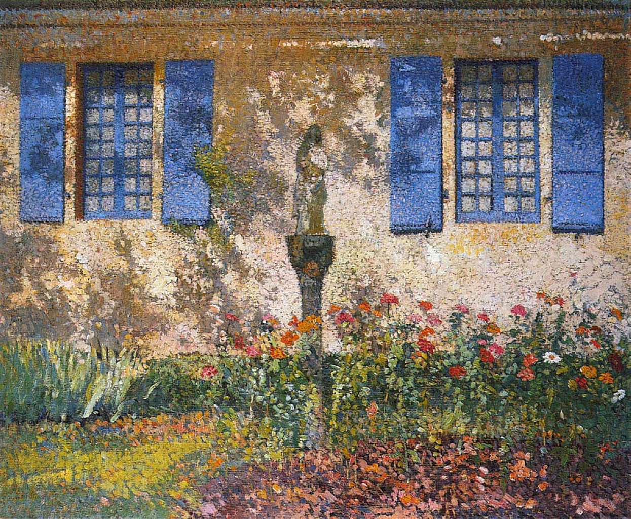 The windows of Marquayrol Henri Martin tablo - Dekolata