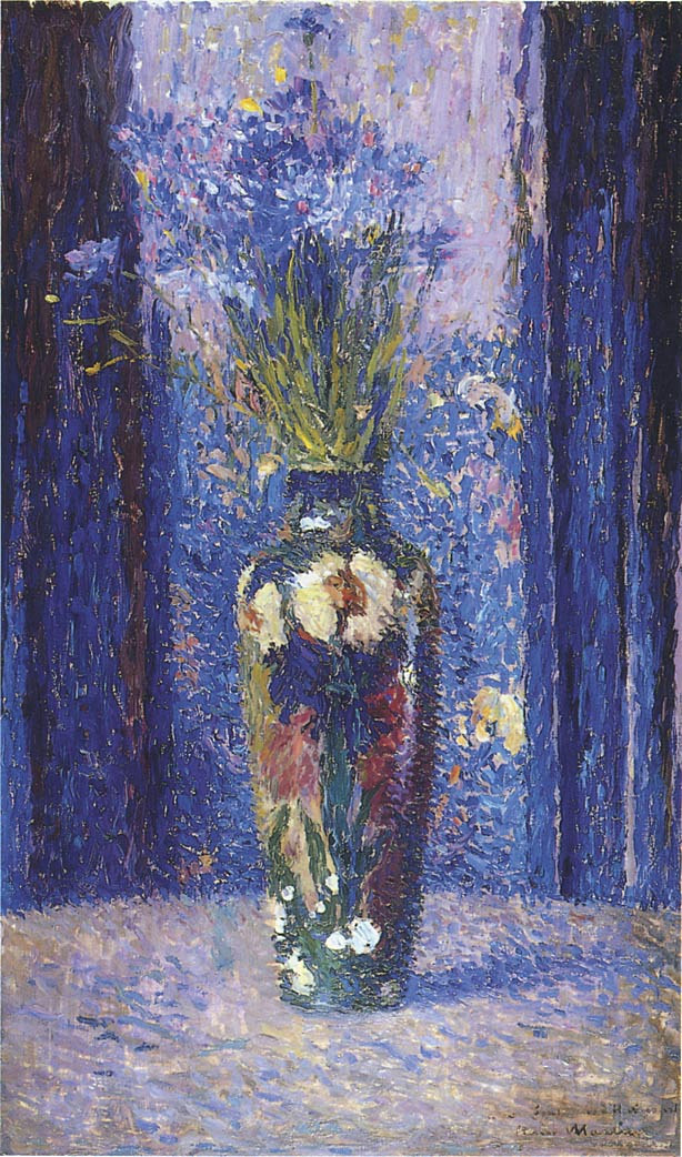 Vase of Flowers (1910) Henri Martin tablo - Dekolata