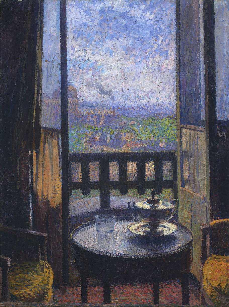 View from the Artist's Studio Henri Martin tablo - Dekolata