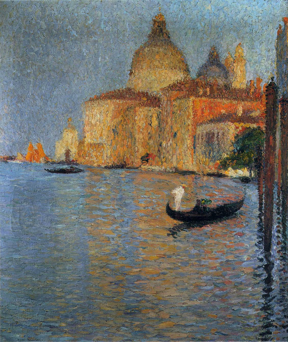 View of Salute in Venice Henri Martin tablo - Dekolata