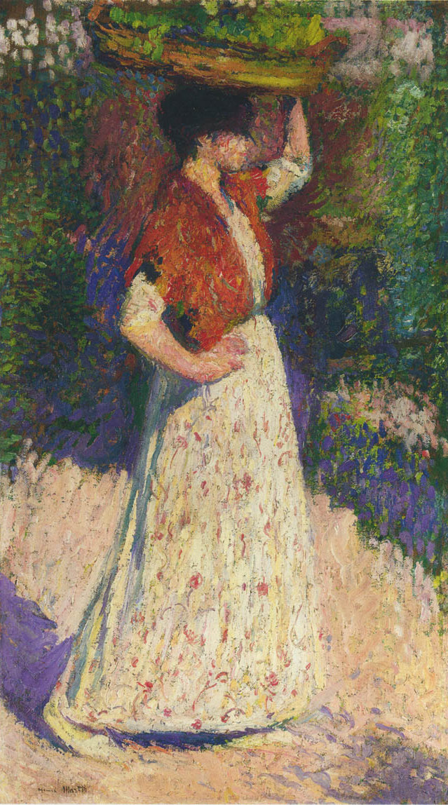 Vintaging Girl Henri Martin tablo - Dekolata
