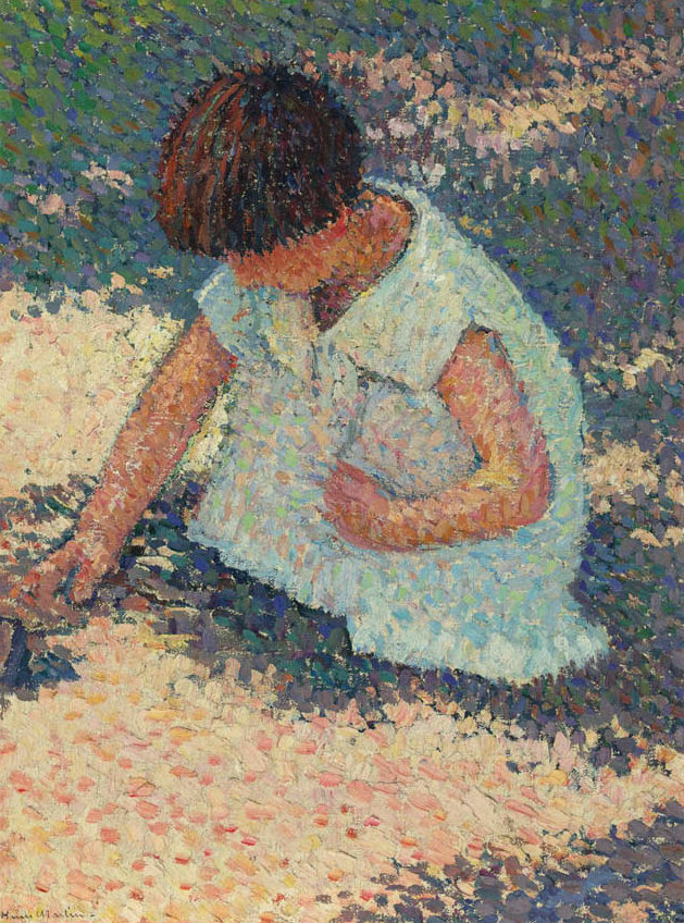 Young Girl Henri Martin tablo - Dekolata