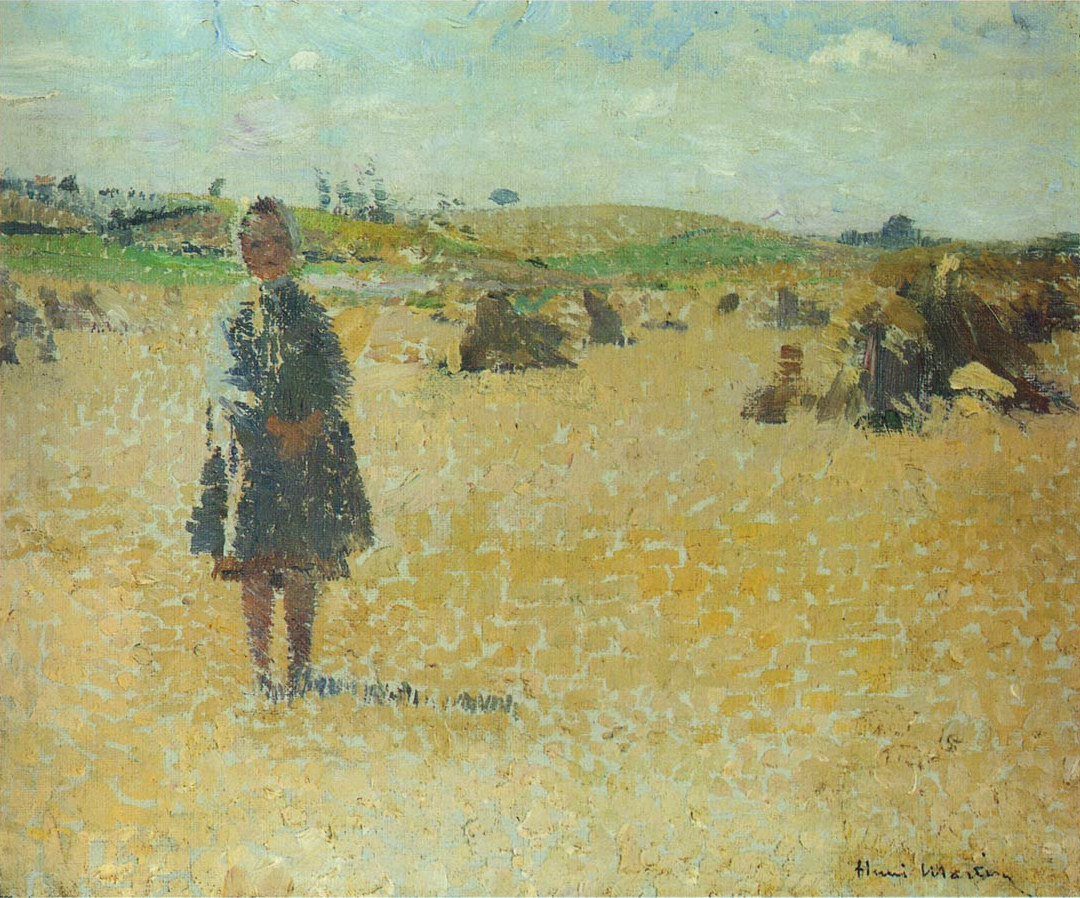Young Girl in the Fields – Henri Martin Tablo