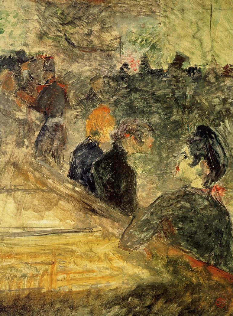 A Ball at the Moulin de la Galette (1889) – Henri de Toulouse-Lautrec Tablo