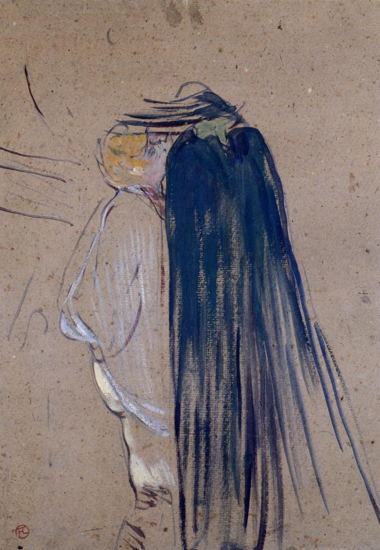 A Day Out (1893) Henri de Toulouse-Lautrec tablo - Dekolata