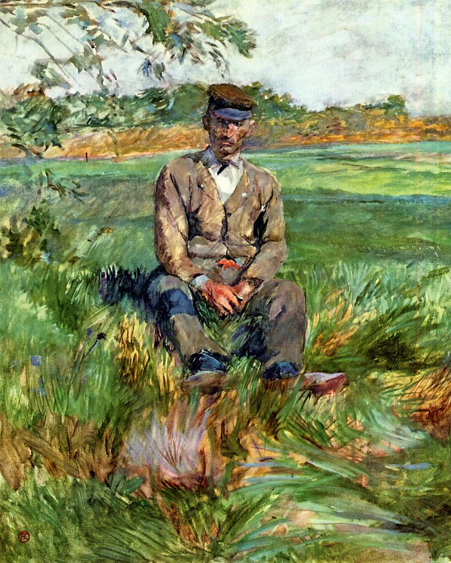 A Laborer at Celeyran (1882) – Henri de Toulouse-Lautrec Tablo