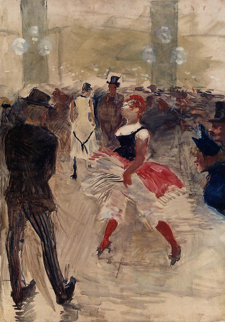A l Elysee Montmartre (1888) Henri de Toulouse-Lautrec tablo - Dekolata