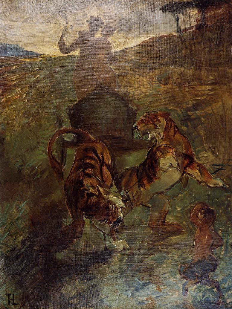 Allegory Springtime of Life (1883) Henri de Toulouse-Lautrec tablo - Dekolata